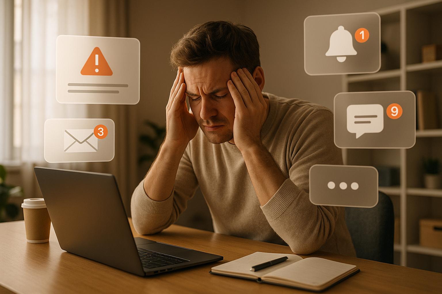 Remote-Arbeit: Stress durch ständige Erreichbarkeit