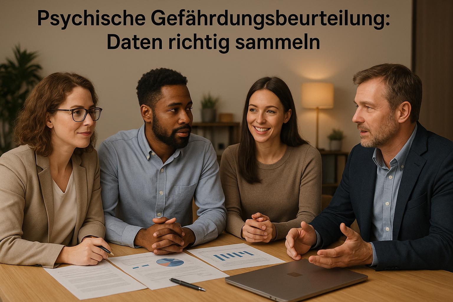 Psychische Gefährdungsbeurteilung: Daten richtig sammeln